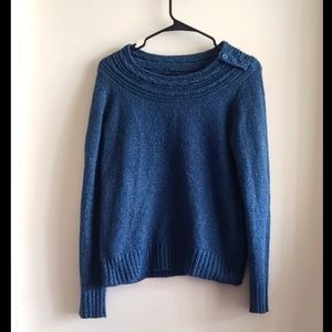 Blue cozy sweater